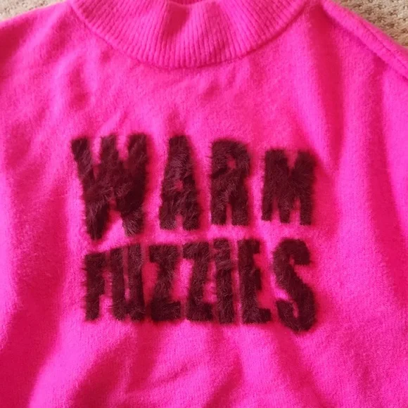NWOT - Barbie Pink Winter Sweater - Picture 2 of 3